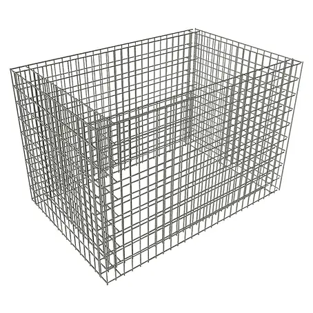 Min2C  Gabionen-Hochbeet
