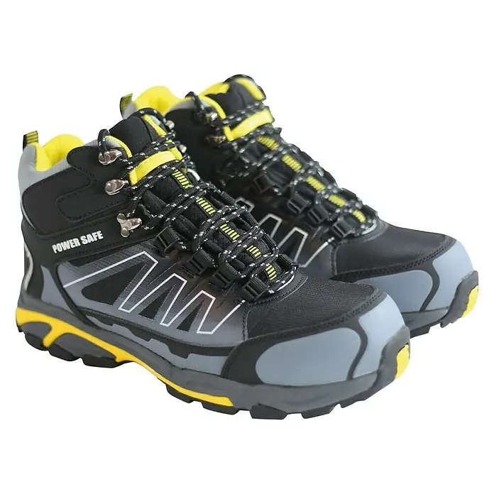 Power Safe Sicherheitsstiefel Martin S1P - Schuhgröße: 44, S1P - Diagonale Ansicht