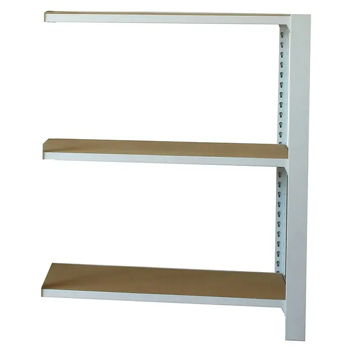 Simonrack Simonoffice Estantería para archivadores Officlick Wood Adicional - L x An x Al: 30 x 90 x 100 cm, Capacidad de carga: 200 kg/balda, Número de baldas: 3 ud., Blanco/MDF - Vista frontal