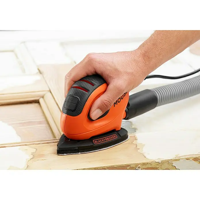 Black+Decker Deltaschuurmachine BEW230-QS - Schuurplateau: 100 x 110 mm