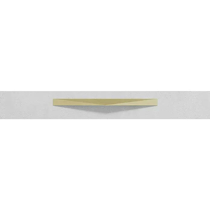 Creabath Tirador para muebles Époque - Distancia entre orificios: 150 mm, L x An x Al: 312 x 20 x 20 mm, Dorado, 2 piezas - Primer plano