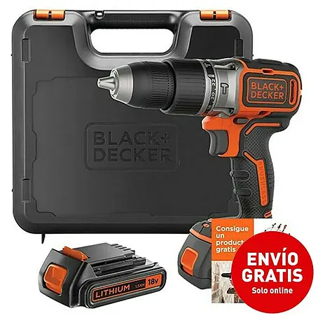 Black+Decker  Llave de impacto de batería BL188KB-QW
