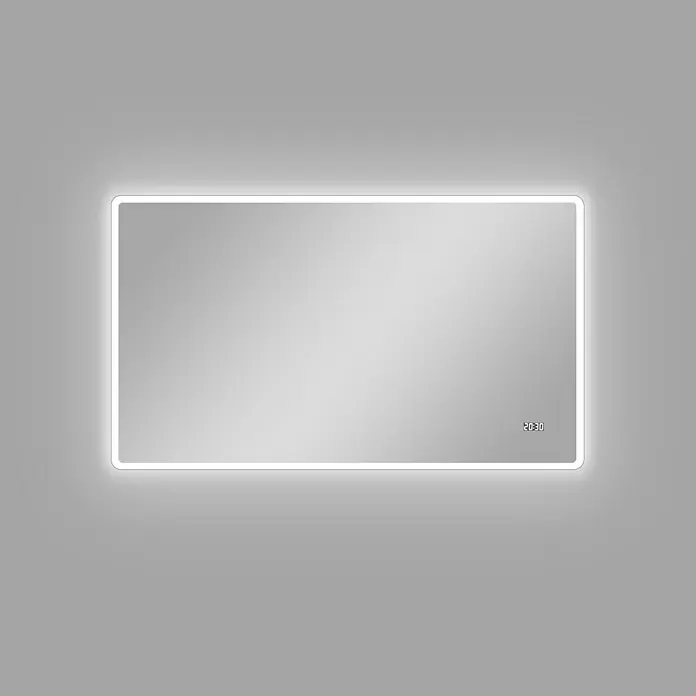DSK LED-Lichtspiegel Silver Sintra - 120 x 70 cm, Kippschalter - Stimmungsaufnahme