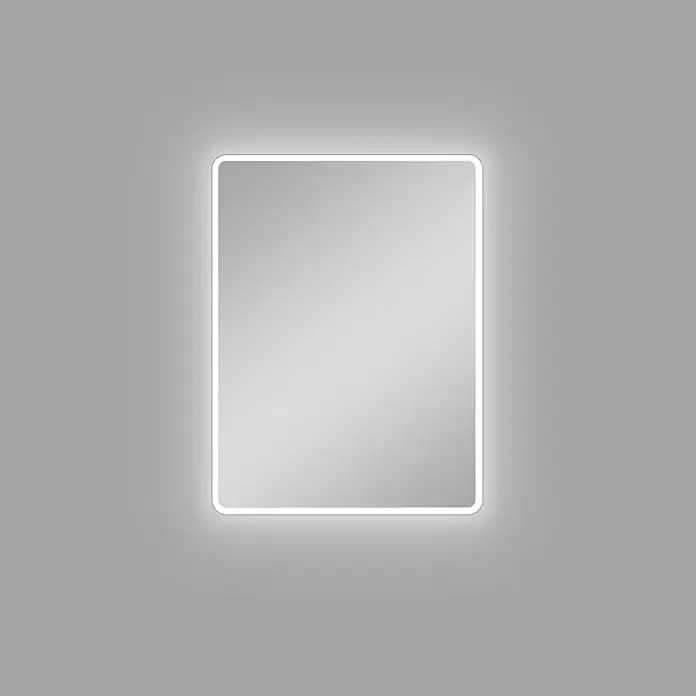 DSK LED-Lichtspiegel Silver Luna - 80 x 60 cm, Kippschalter - Stimmungsaufnahme