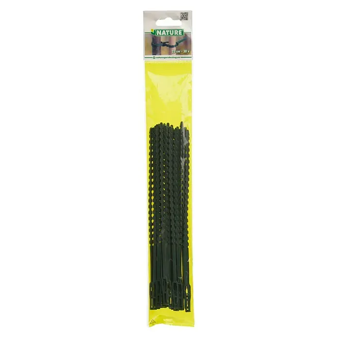 Nature Universele binders - Lengte: 23 cm, Groen, 30 stk. - Vooraanzicht