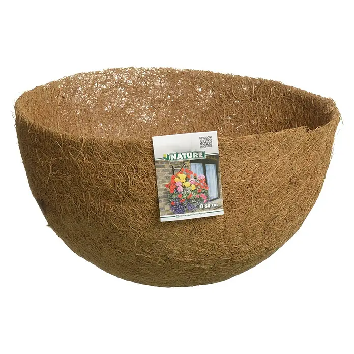 Nature Inlegbodem - Diameter: 40 cm, Rond, Passend bij: Hanging basket - Vooraanzicht