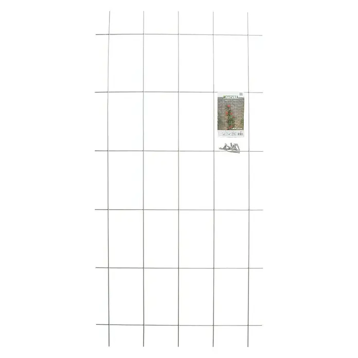 Nature Plantenklimrek Metaal - 72,5 x 145 cm, Staal, Zilver - Vooraanzicht