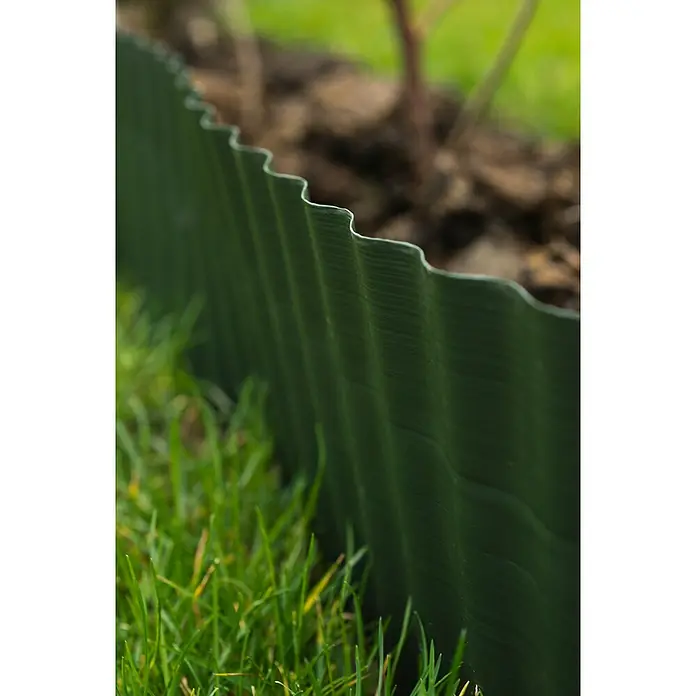 Nature Gazonrand - Groen, Kunststof, Hoogte: 15 cm - Close-up