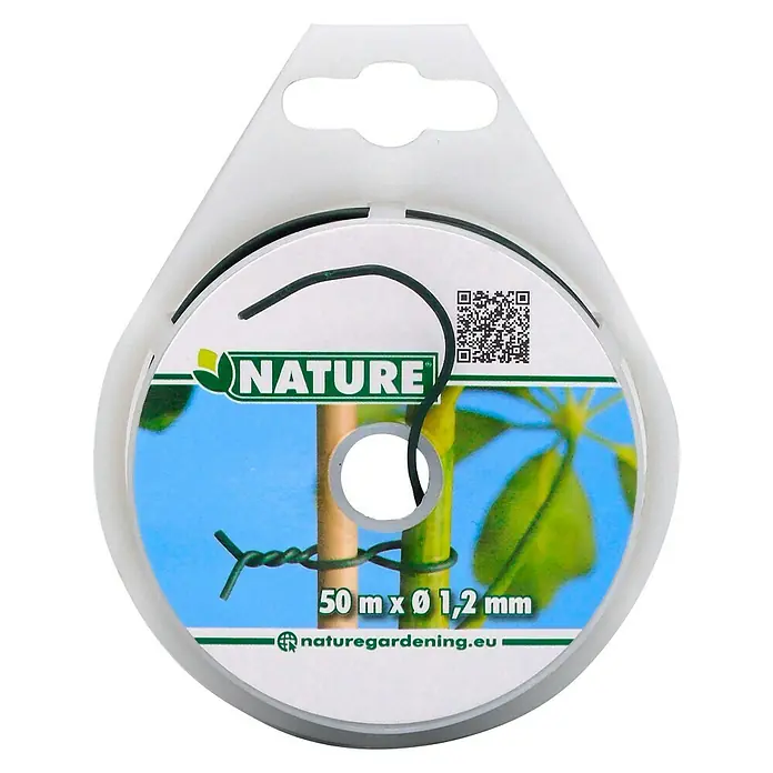 Nature Binddraad - Diameter: 1,2 mm, Lengte: 50 m, Groen - Vooraanzicht