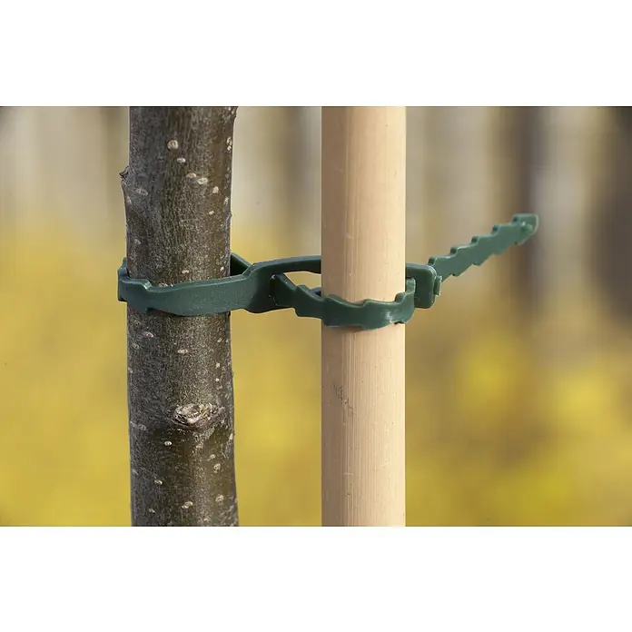 Nature Universele binders - Lengte: 23 cm, Groen, 30 stk. - Toepassingsvoorbeeld