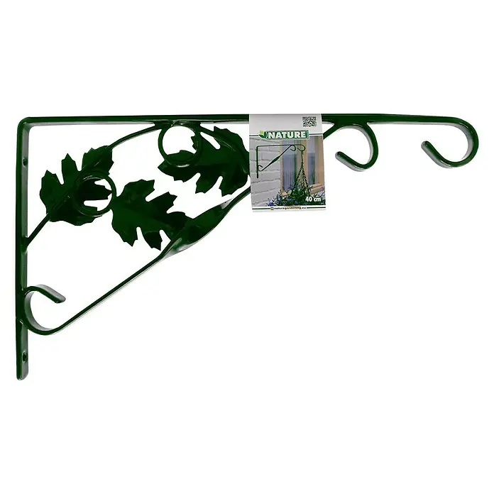 Nature Muurhaak Decoratief - l x h: 35 x 20 cm, Staal - Zijaanzicht rechts