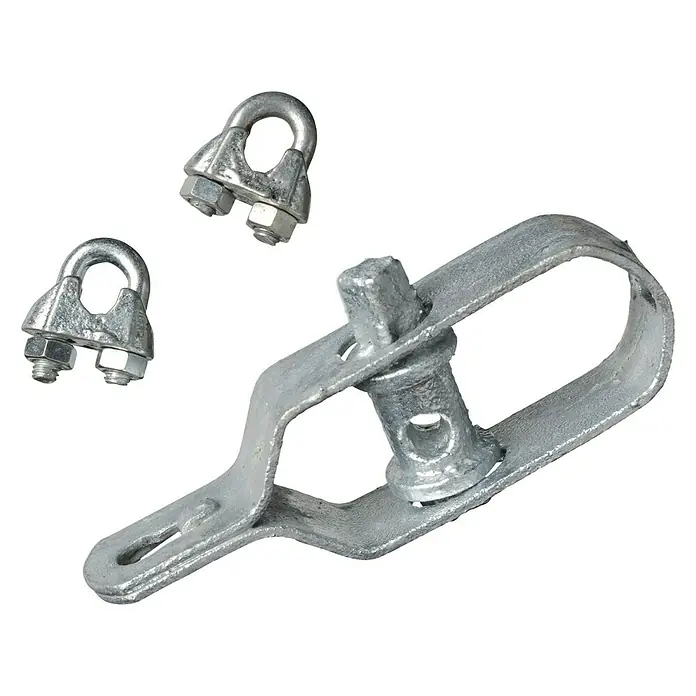 Nature Draadspanner - Lengte: 2,5 cm, Zilver - Diagonaal zicht