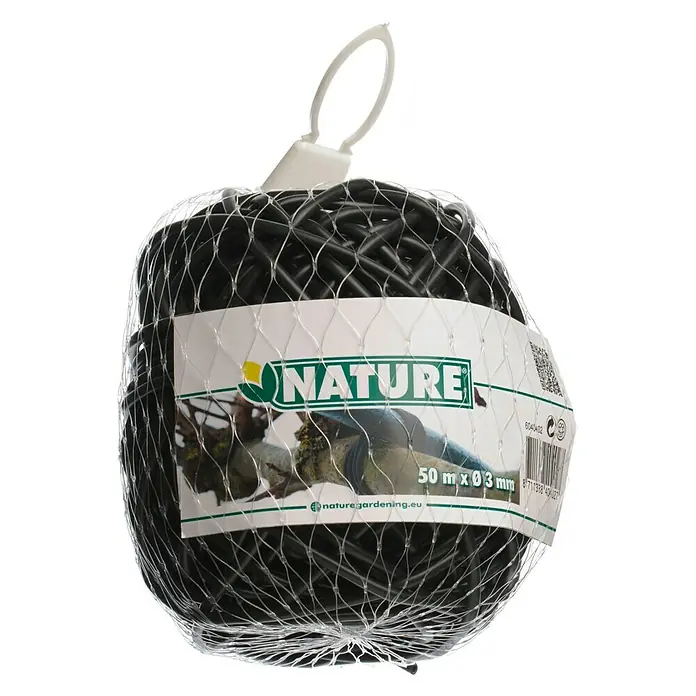 Nature Binddraad - Lengte: 50 m, Zwart - Vooraanzicht
