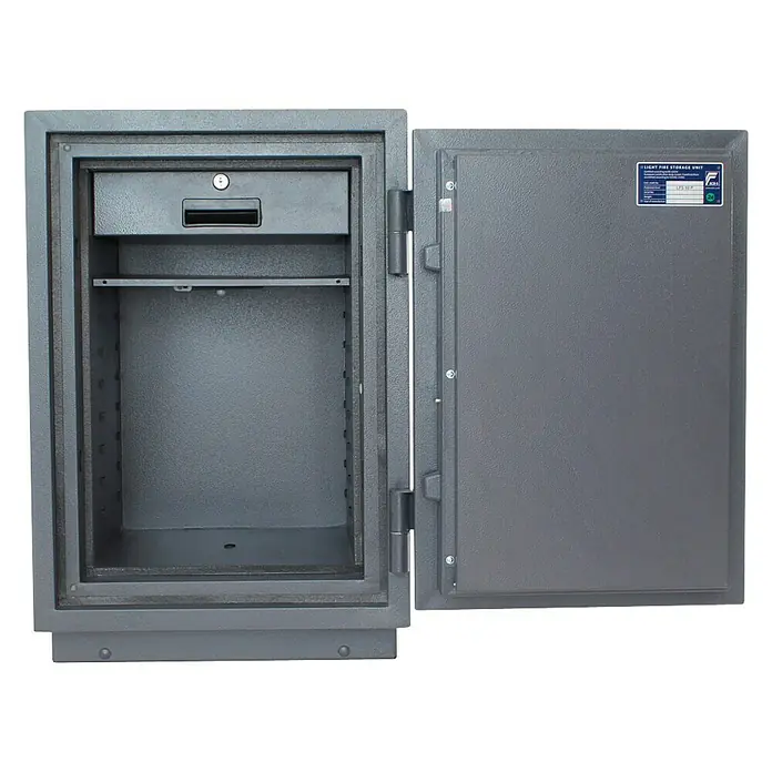 Rottner Feuerschutztresor Sydney - 47,5 x 48,5 x 71,5 cm, Elektronisches Zahlenschloss, 55 l