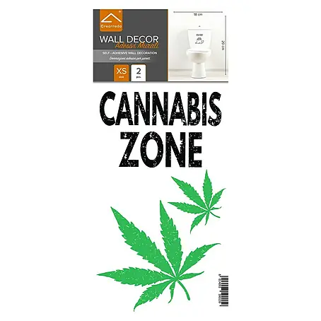 Adhesivos decorativos Cannabis