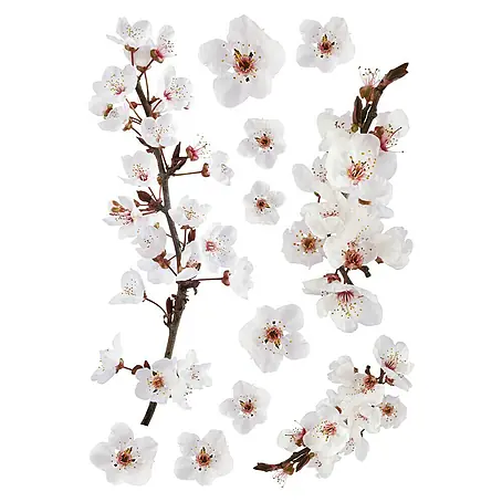 Adhesivos decorativos Flores japonesas