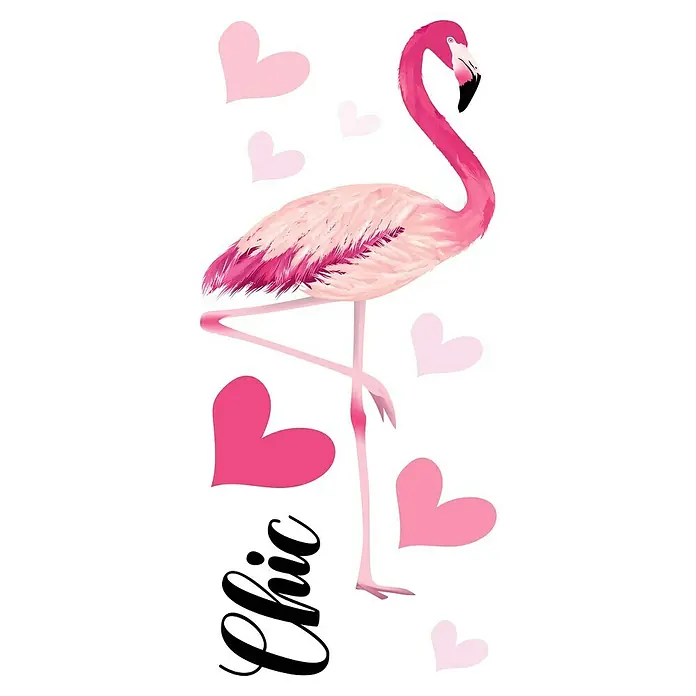 Adhesivos decorativos Flamencos -  - Primer plano