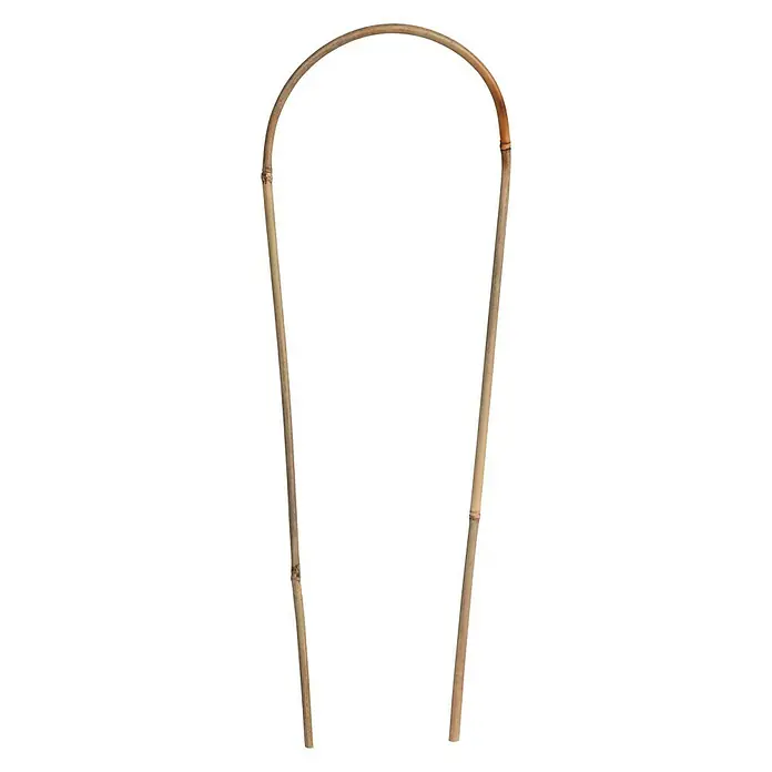 Nature Bamboestok gebogen - 3 stk., Ø x h: 14 mm x 150 cm - Vooraanzicht