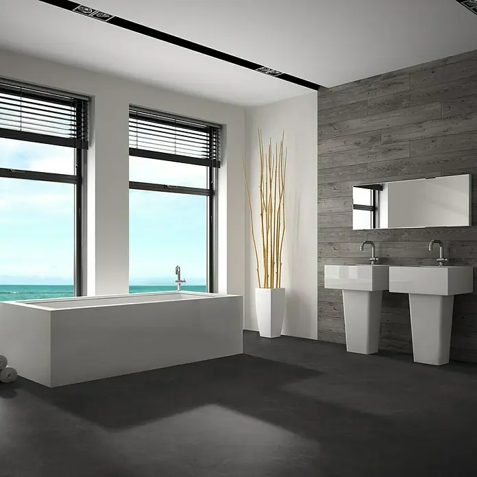 Handmuster Isocore Inside Lombardia - 280 x 120 x 8 mm, Fliesenoptik - Stimmungsaufnahme