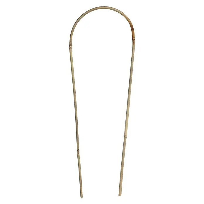 Nature Bamboestok gebogen - 3 stk., Ø x h: 8 mm x 60 cm - Top-down weergave