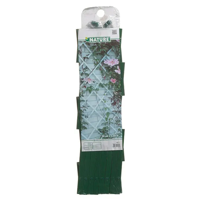 Nature Plantenklimrek Kunststof - 150 x 50 cm, Kunststof, Groen - Vooraanzicht