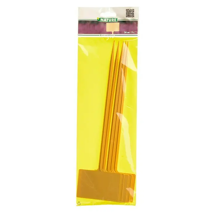 Nature Steeketiketten - 5 stk., 5,5 x 8,5 cm - Vooraanzicht