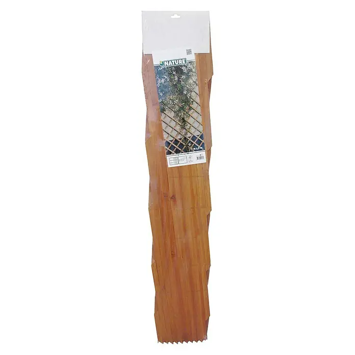 Nature Plantenklimrek Hout - 100 x 200 cm, Hout, Bruin - Vooraanzicht