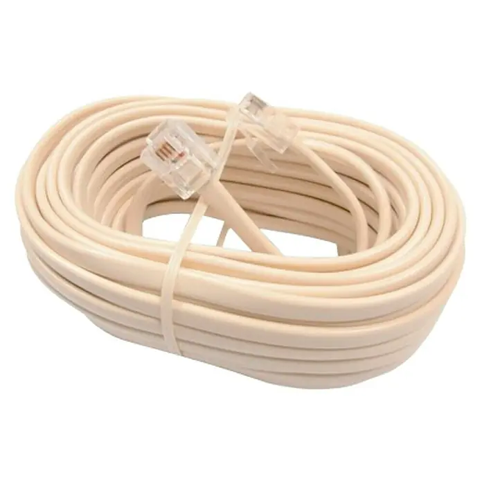 Cable de red telefónico Axil - Largo: 7 m, Blanco