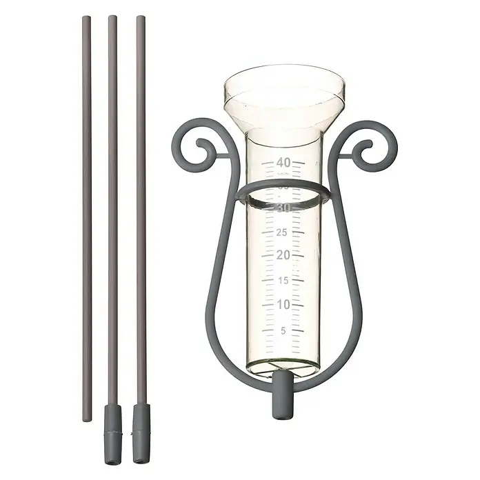 Nature Regenmeter - Hoogte: 36 cm, 40 ml - Vooraanzicht