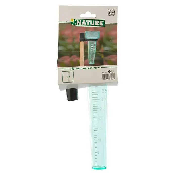 Nature Regenmeter - Hoogte: 24,5 cm, 35 ml - Vooraanzicht