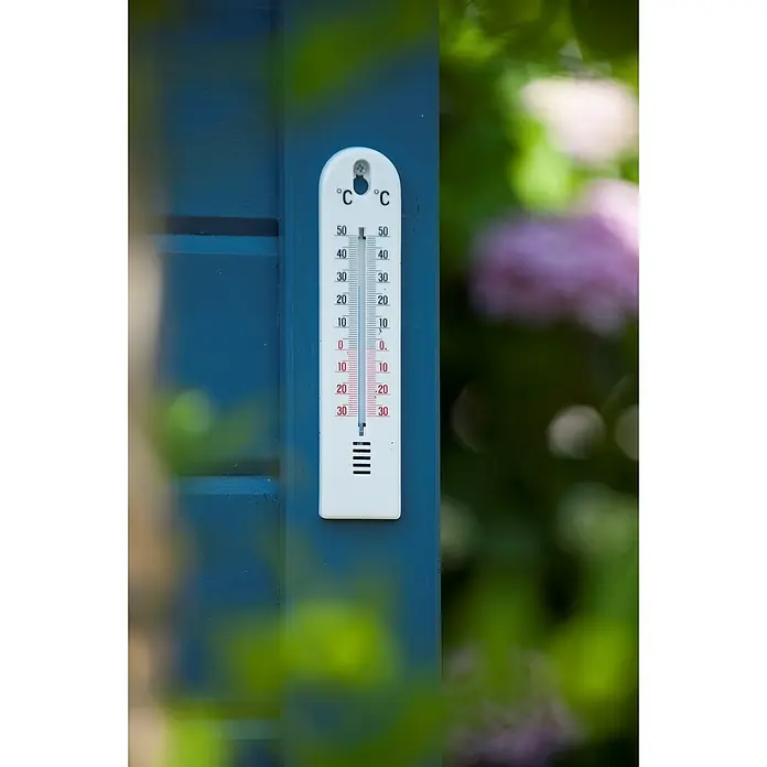 Nature Buitenthermometer - Hoogte: 20 cm, Kunststof - Sfeeropname
