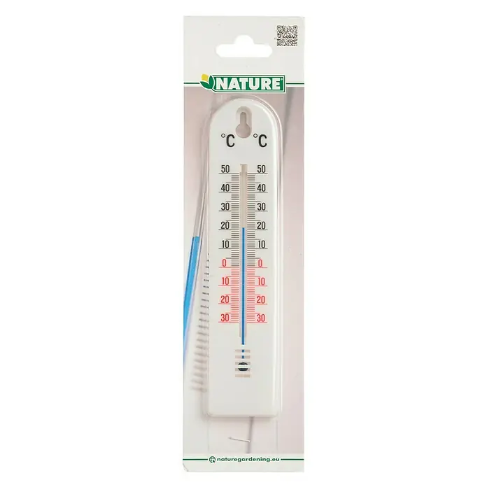 Nature Buitenthermometer - Hoogte: 20 cm, Kunststof - Vooraanzicht