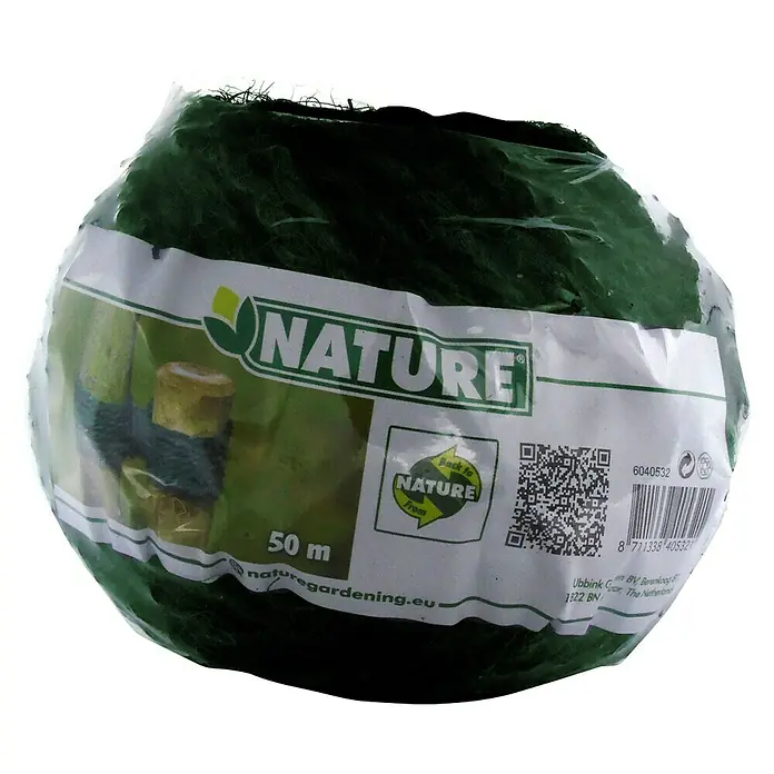 Nature Kokostouw - 50 m, 3,5 mm, Groen - Vooraanzicht