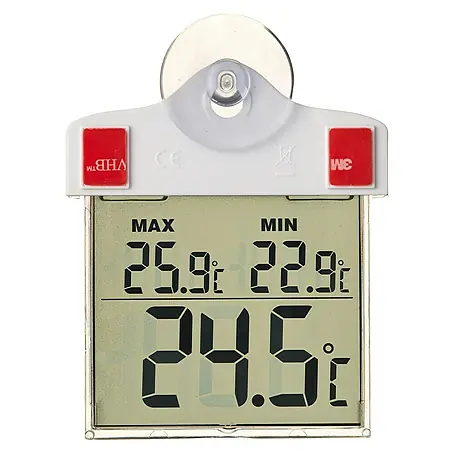 Nature  Raamthermometer met zuignap