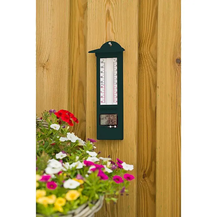 Nature Buitenthermometer MIN-MAX - Analoog, Hoogte: 31 cm, Kunststof - Sfeeropname