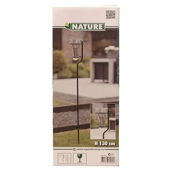 Nature Regenmeter - Hoogte: 130 cm - Vooraanzicht