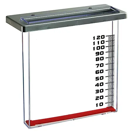 Nature  Regenmeter balkon