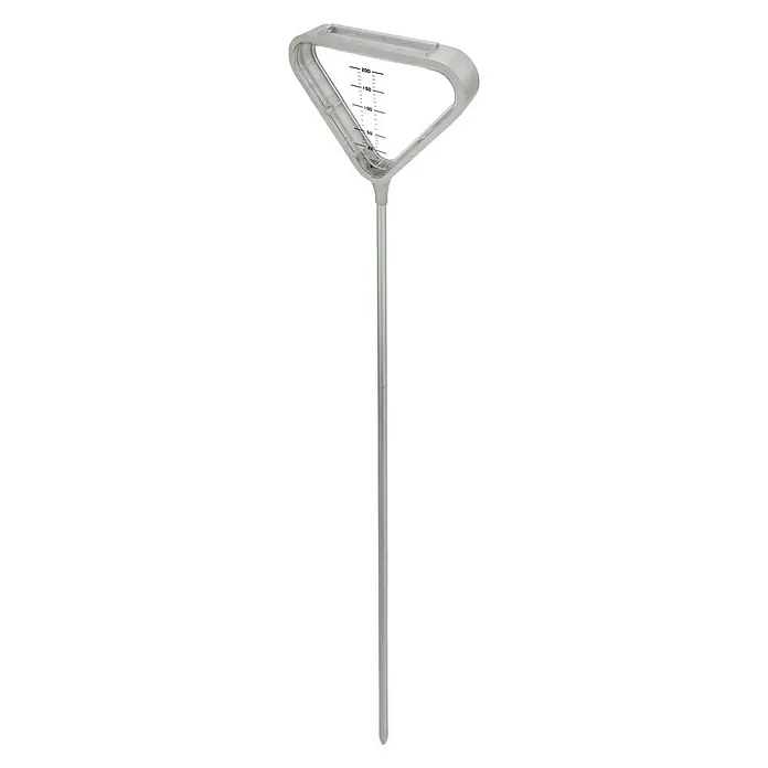 Nature Regenmeter Triangle - Analoog, Hoogte: 32,5 cm - Diagonaal zicht
