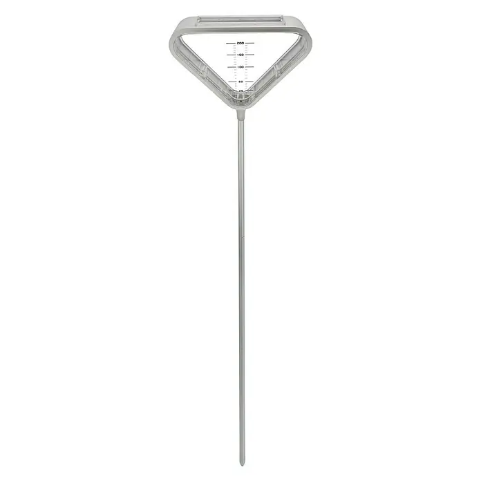 Nature Regenmeter Triangle - Analoog, Hoogte: 32,5 cm - Vooraanzicht