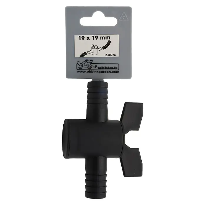 Ubbink Kraan - 19 mm, Kunststof - Vooraanzicht