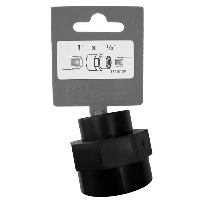 Ubbink Verloopsok - 1 ", ½″, Kunststof - Vooraanzicht