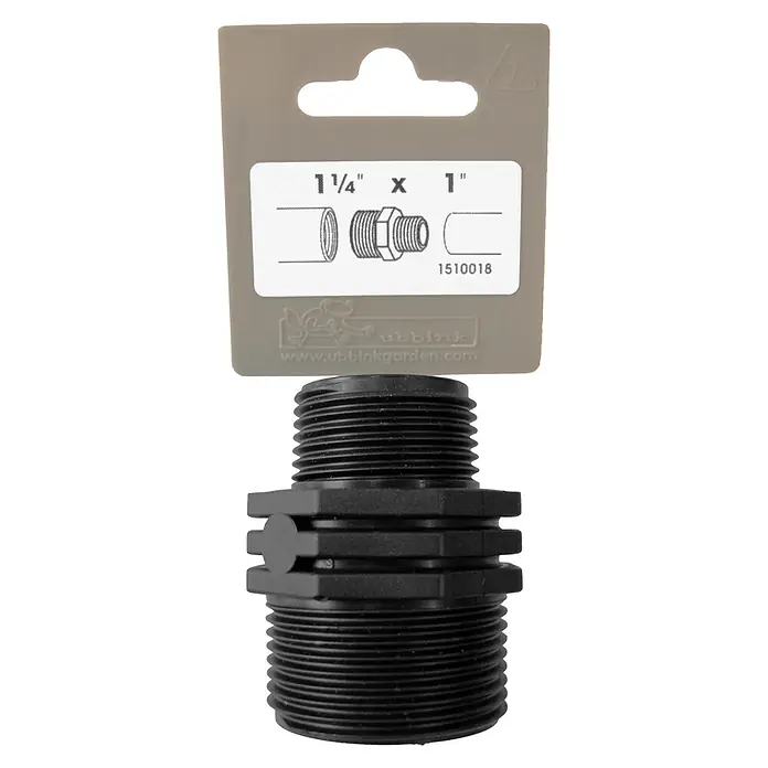 Ubbink Verloopnippel - 1 ", 1 ¼" - Vooraanzicht