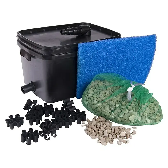 Ubbink Vijverfilter FiltraPure®2000 - Vijverinhoud: 2.000 l, Doorloopfilter - Diagonaal zicht