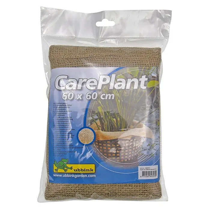 Ubbink Geweven juten doek Waterplantdoek - 60 x 60 cm, 3-delig - Vooraanzicht