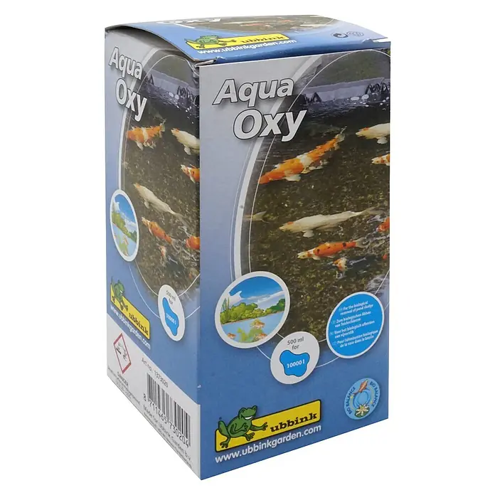 Ubbink Algenbestrijdingsmiddel Aqua Oxy - 500 ml - Diagonaal zicht