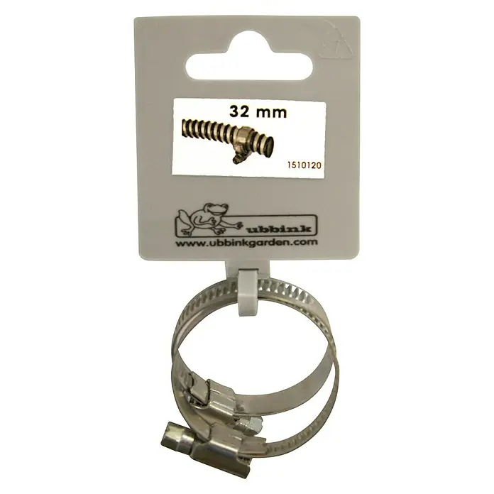 Ubbink Slangklemset - Diameter: 32 mm, 2-delig - Vooraanzicht