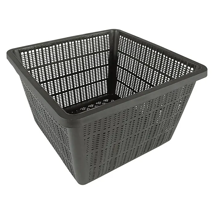 Ubbink Plantenmand voor vijverplanten - 25 x 25 x 15 cm, Kunststof - Diagonaal zicht