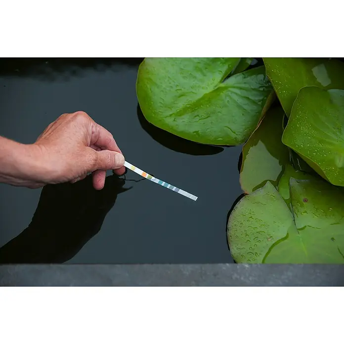 Ubbink Teststrips Aqua MultiTest - 50 stk. - Toepassingsvoorbeeld