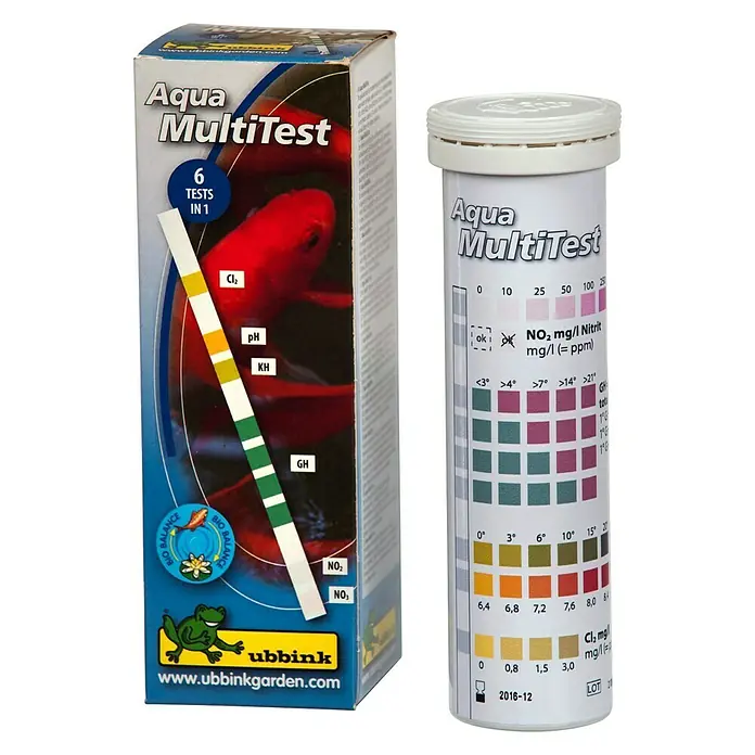 Ubbink Teststrips Aqua MultiTest - 50 stk. - Vooraanzicht