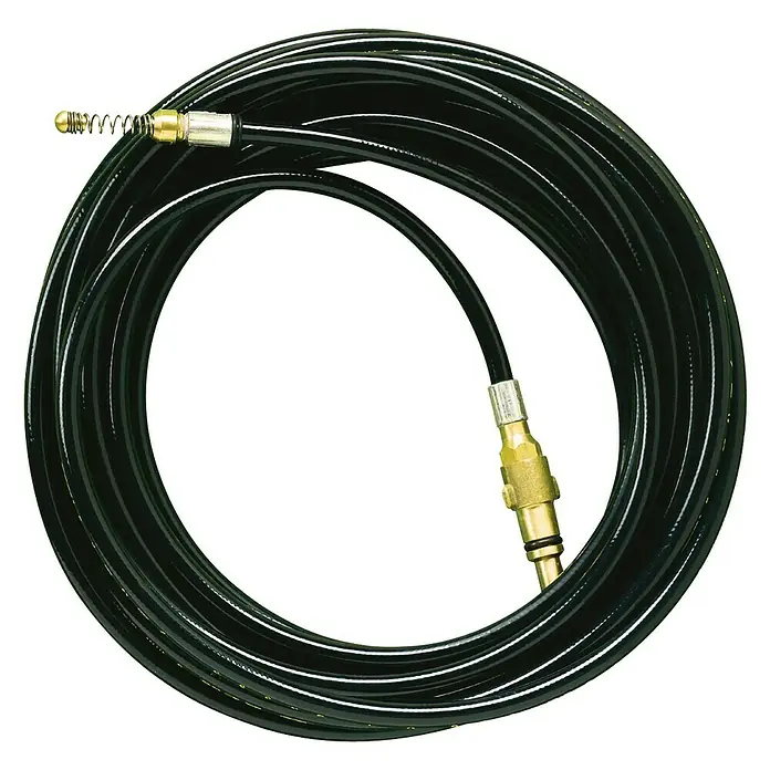 Nilfisk Juego para limpieza de tuberías - 15 m, Específico para: Limpiadoras de alta presión Nilfisk - Vista frontal